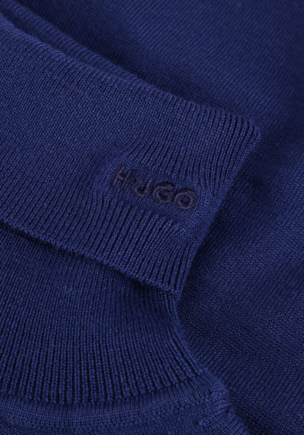 HUGO Col roul&eacute; SAN THOMAS-M Bleu fonc&eacute; - large