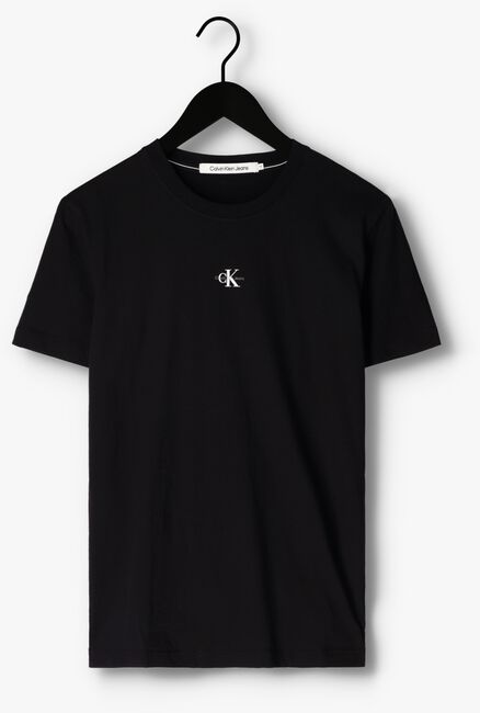 CALVIN KLEIN T-shirt MICRO MONOLGO TEE en noir - large