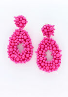 NOTRE-V Boucles d'oreilles OMSS23-033 en rose - medium