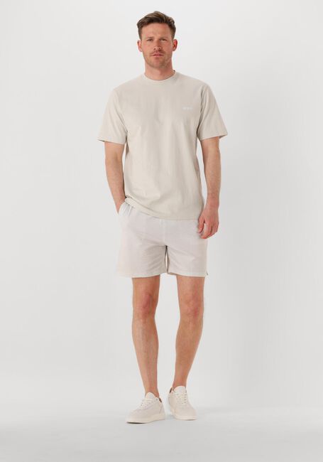 PROFUOMO Shorts de bain SWIMSHORT STRIPE Blanc - large