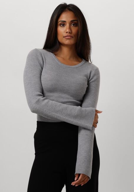 MODSTRÖM HIROKIMD O-NECK Hauts & T-shirts en gris - large