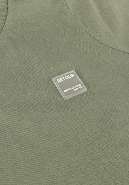RETOUR T-shirt CHIEL en vert - large