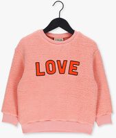 CARLIJNQ Pull LOVE - SWEATER WITH PATCH Rose clair