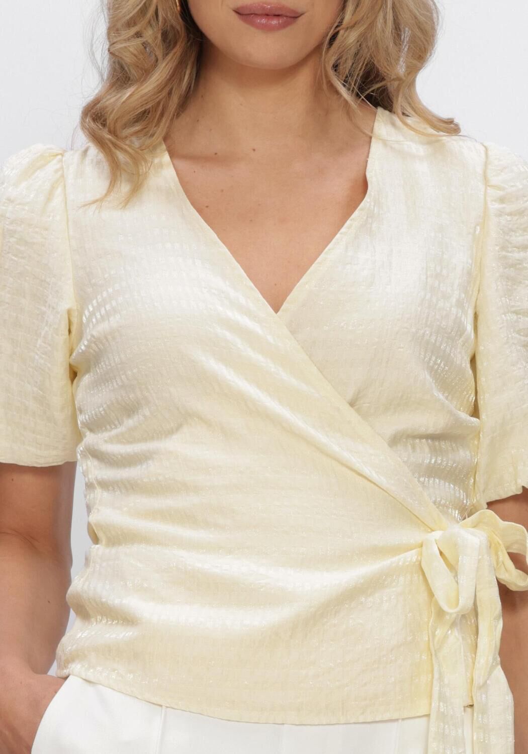 FREEBIRD WV-LYO-LUREX-26-1 Blouses en jaune - large