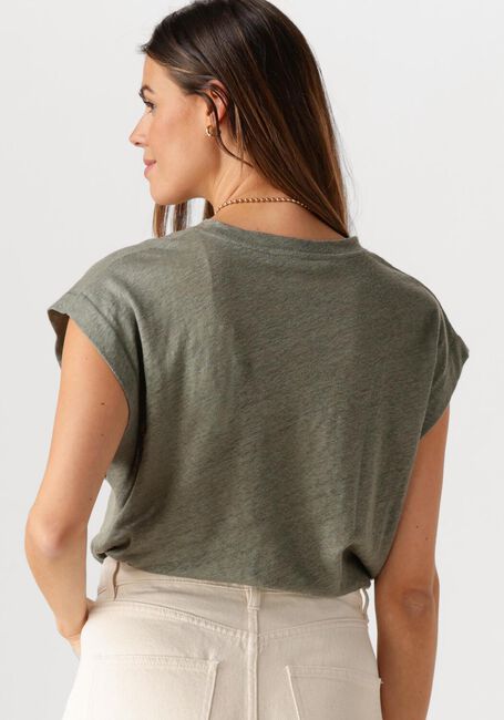 Groene BY-BAR Top MASON LINNEN TOP - large
