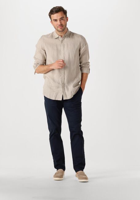 SCOTCH & SODA Chemise décontracté REGULAR FIT LINEN SHIRT en beige - large