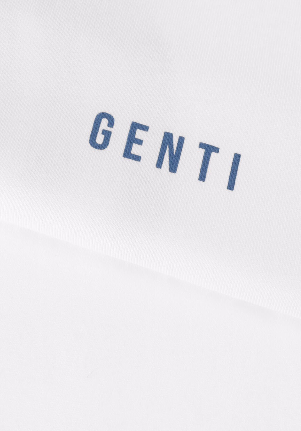 GENTI T-shirt T-SHIRT SS J2042-1223 en blanc - large