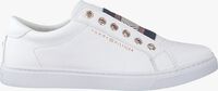 Witte TOMMY HILFIGER Sneakers ICONIC METALLIC ELASTIC SNEAKE - medium