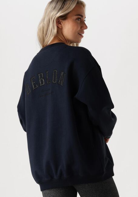 Donkerblauwe DEBLON SPORTS Sweater YARA SWEATER - large