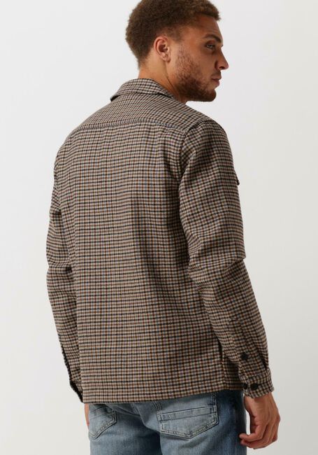 ANERKJENDT Surchemise AKSOLDADO CHECK OVERSHIRT Bleu foncé - large