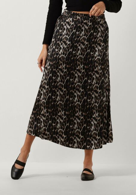 CO'COUTURE Jupe midi LEO LEO SKIRT en marron - large