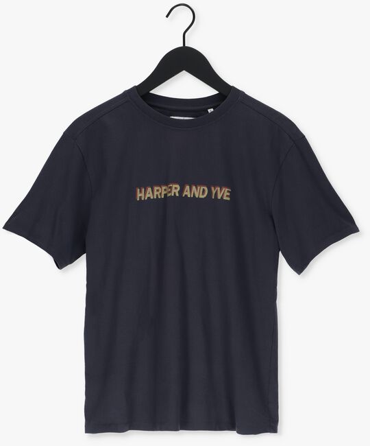 HARPER & YVE T-shirt HARPER-SS Bleu foncé - large