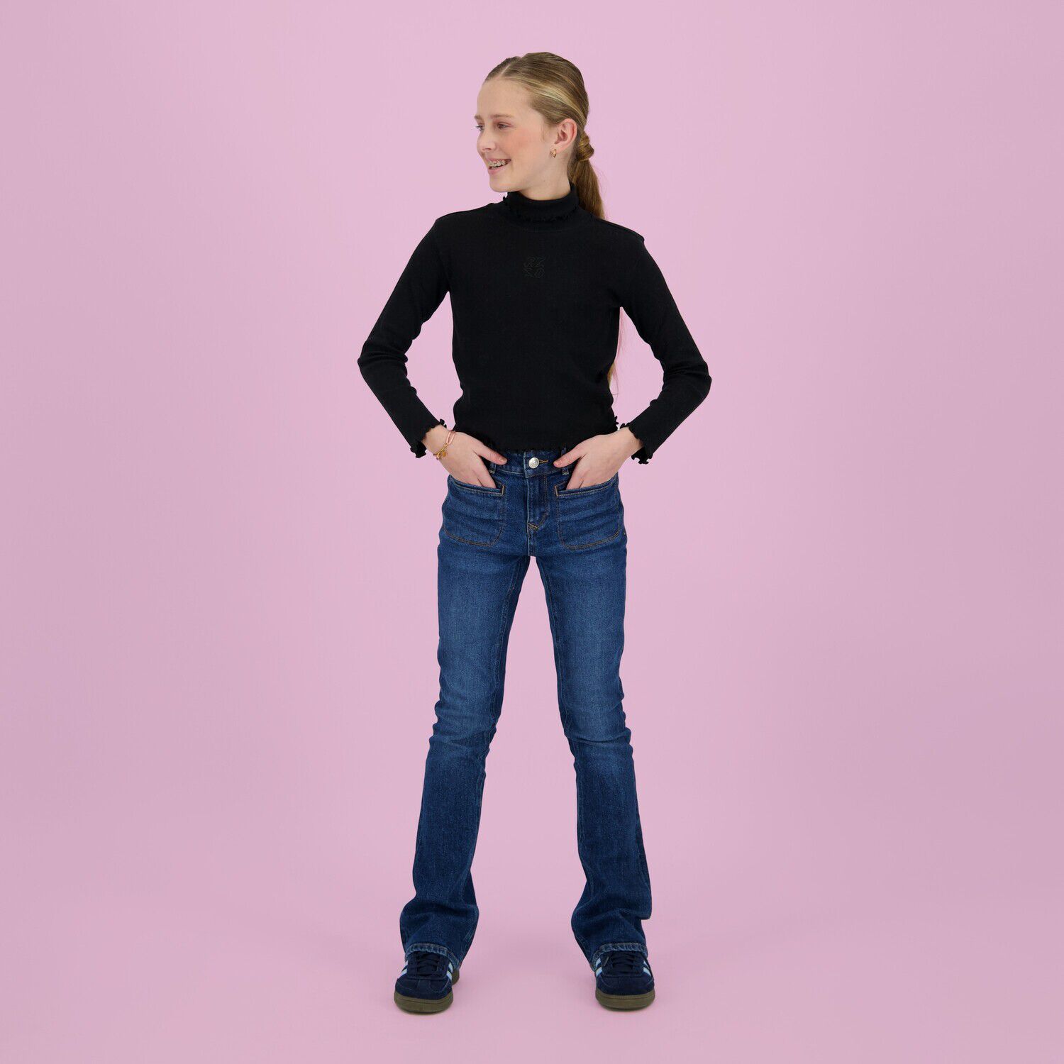 Zwarte RAIZZED Top TATUM - large