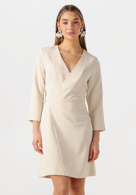 OMODA ATELIER Mini robe OM-BELLA X BO en beige - large