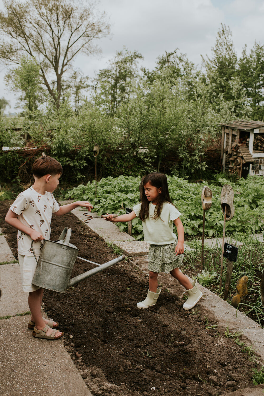 Groene KOKO NOKO T-shirt N58945 - large