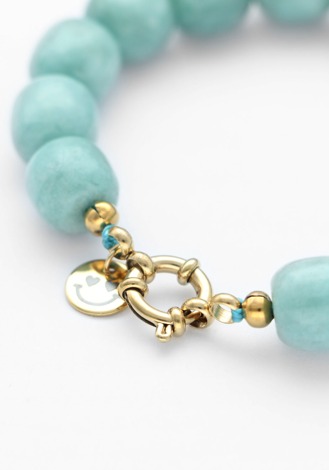 Blauwe BONNIE STUDIOS Sieraad WILLIAM BLUE BRACELET - large