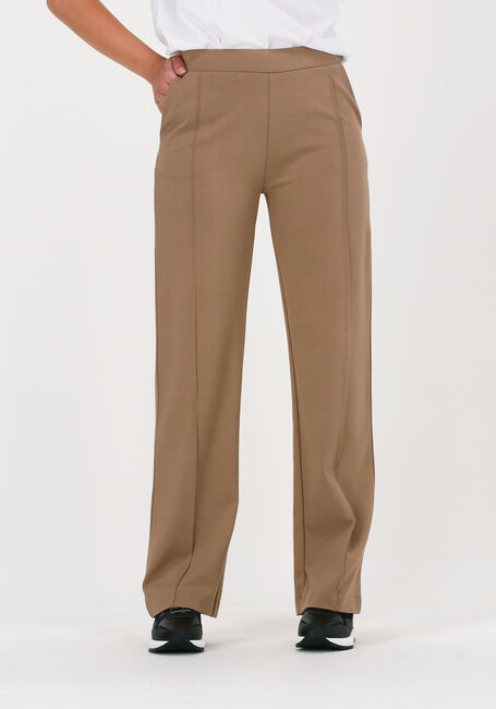 KNIT-TED Pantalon large FLOOR PANTS en camel - large