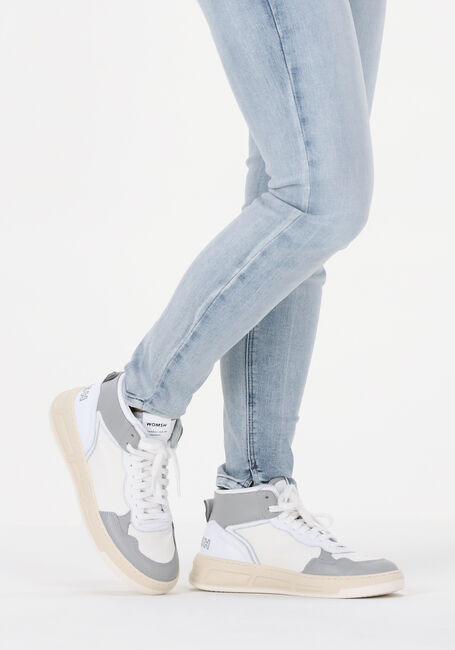 WOMSH SUPER Baskets montantes en blanc - large