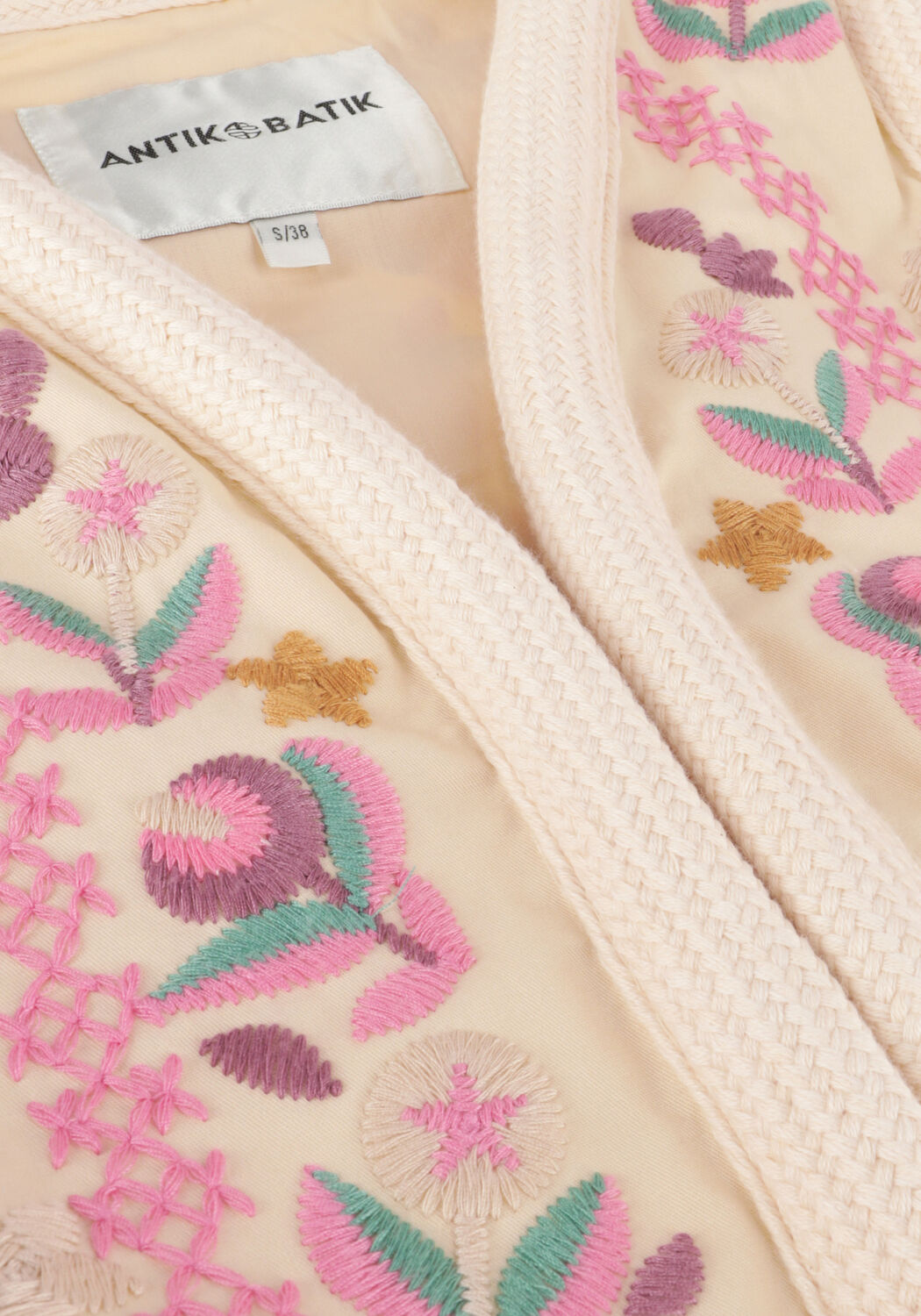 ANTIK BATIK Gilet ANDERA GILET Cr&egrave;me - large