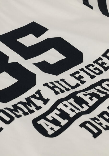 TOMMY HILFIGER T-shirt COLLEGIATE TEE S/S en blanc - large