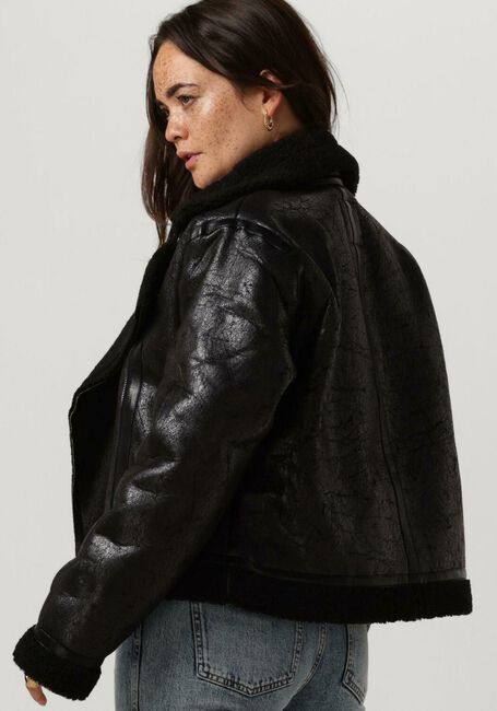 NEO NOIR Manteau Teddy SADIE TEDDY JACKET en noir - large