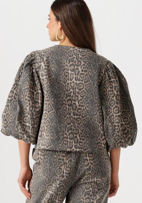 MINUS RANA SHORT JACKET Blouses en marron - large