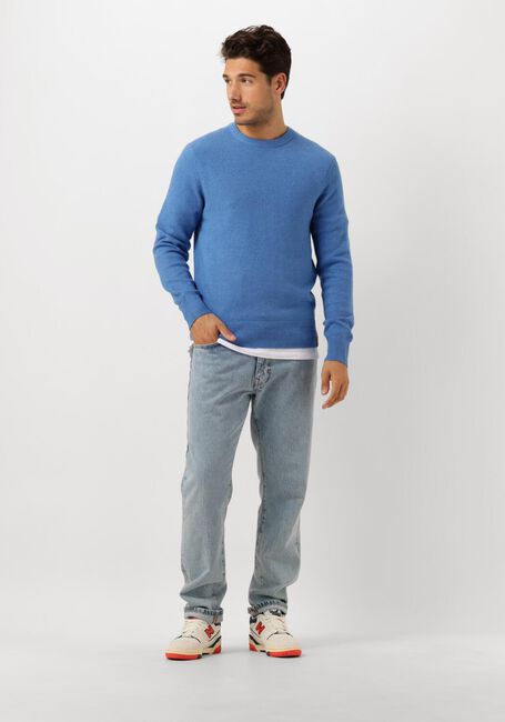 SCOTCH & SODA Pull SOFT KNIT REGULAR FIT SWEATER en bleu - large