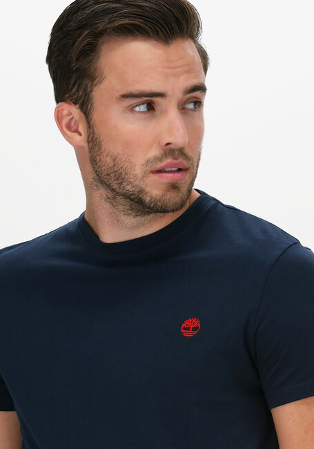 Blauwe TIMBERLAND T-shirt SS DUN-RIVER CREW T - large