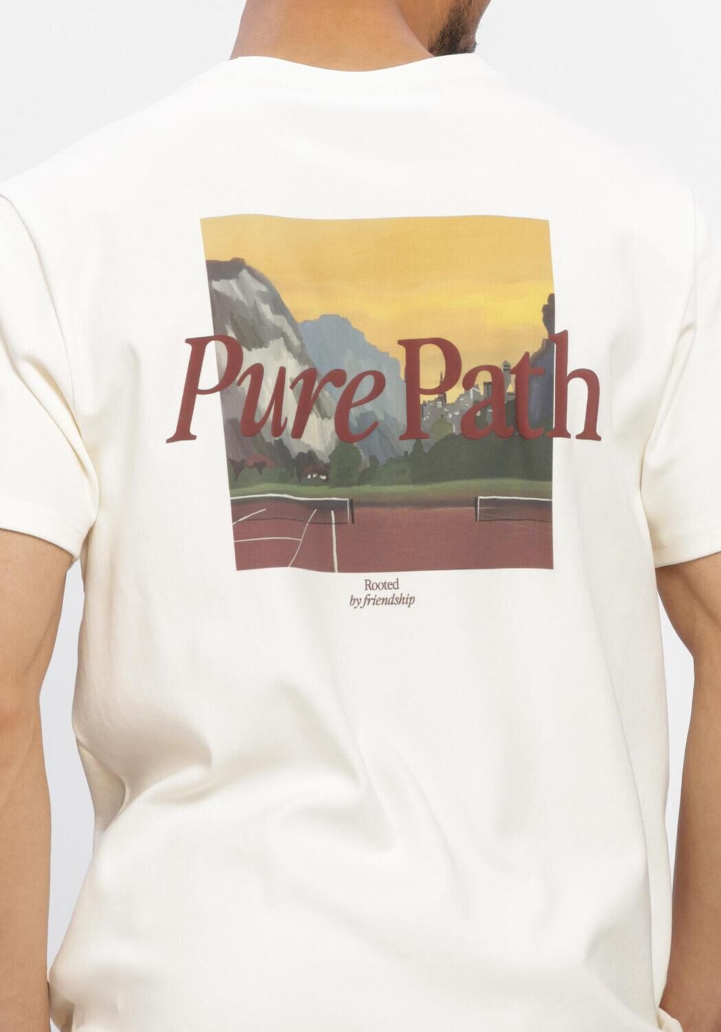 PURE PATH T-shirt LANDSCAPE &Eacute;cru - large