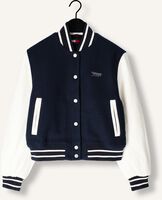 TOMMY JEANS Jack TJW WOOL VARSITY JACKET EXT Bleu foncé TOMMY JEANS Jack TJW WOOL VARSITY JACKET EXT Bleu foncé - medium