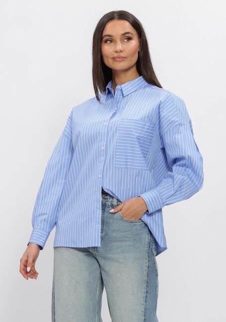 Blauwe CIRCLE OF TRUST  FIORA BLOUSE - large