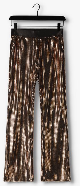 CO'COUTURE Pantalon évasé MIRROR FLARE PANT en bronze - large