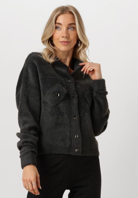 JANSEN AMSTERDAM Gilet P263 VEST BENJA en gris - large