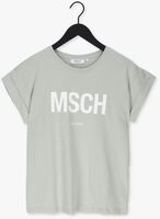 MSCH COPENHAGEN T-shirt ALVA ORGANIC TEE en vert