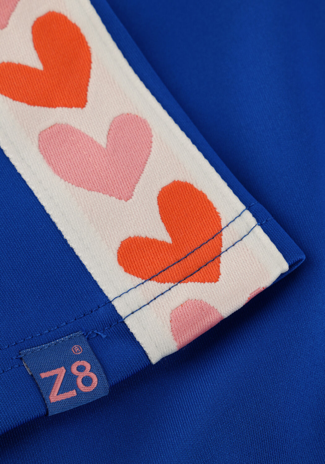 Blauwe Z8 Wijde broek JASMIN - large