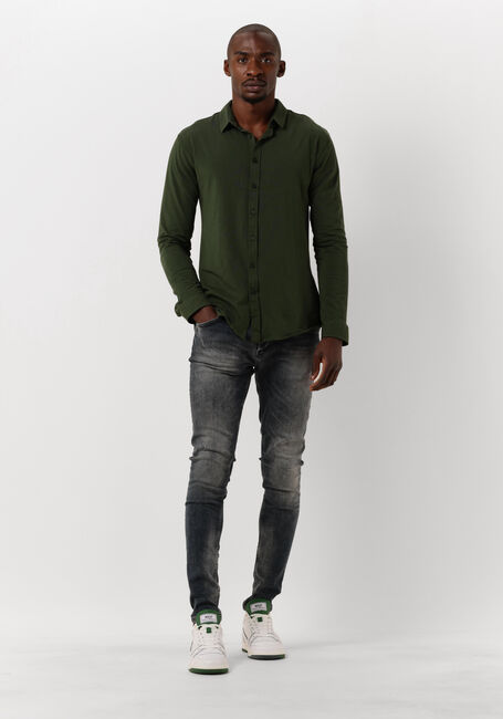 Donkergrijze PUREWHITE Skinny jeans #THE DYLAN - SUPER SKINNY FIT JEANS WITH SCRATCHES - large