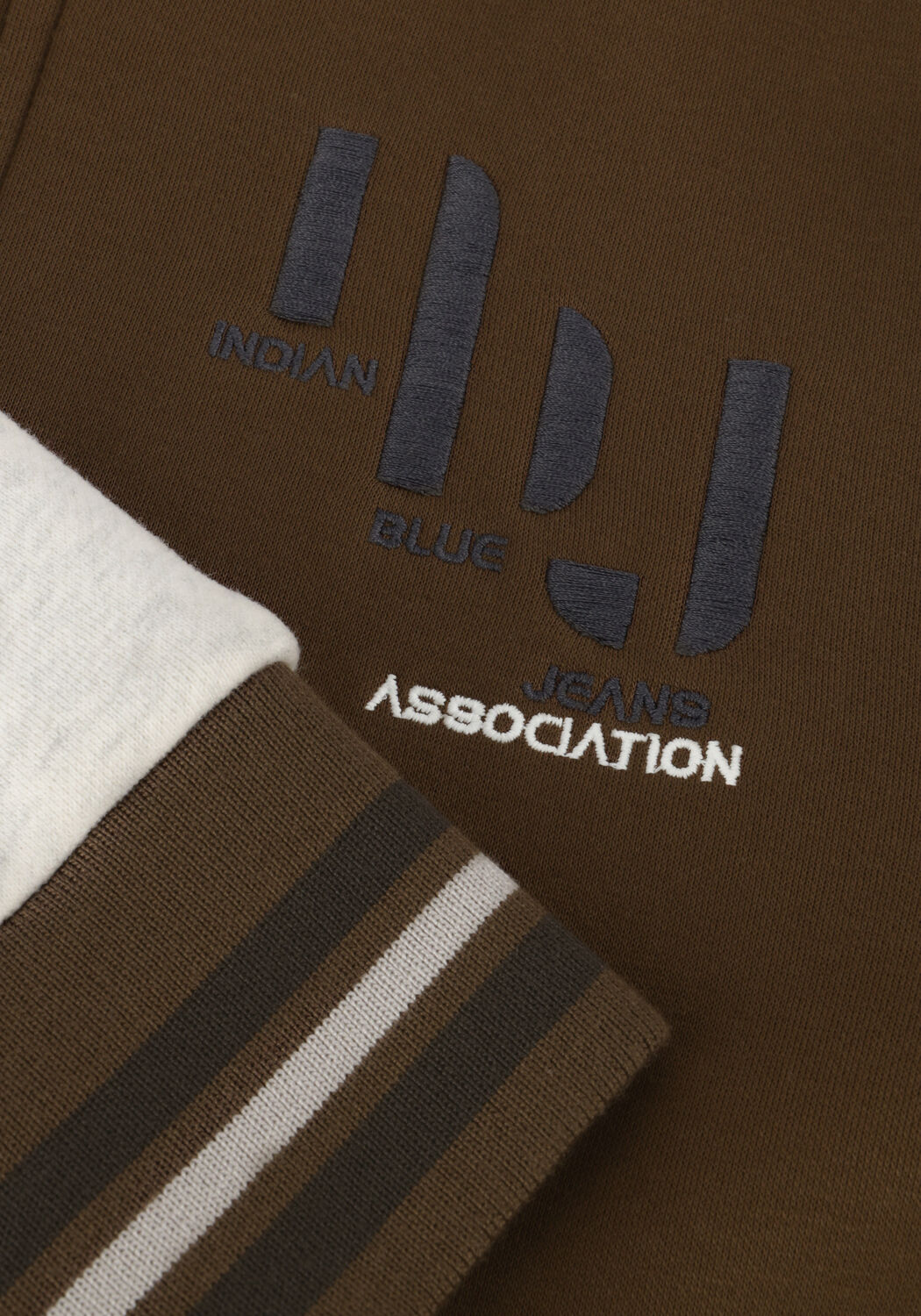 INDIAN BLUE JEANS Gilet BOMBER JACKET INDIAN en marron - large