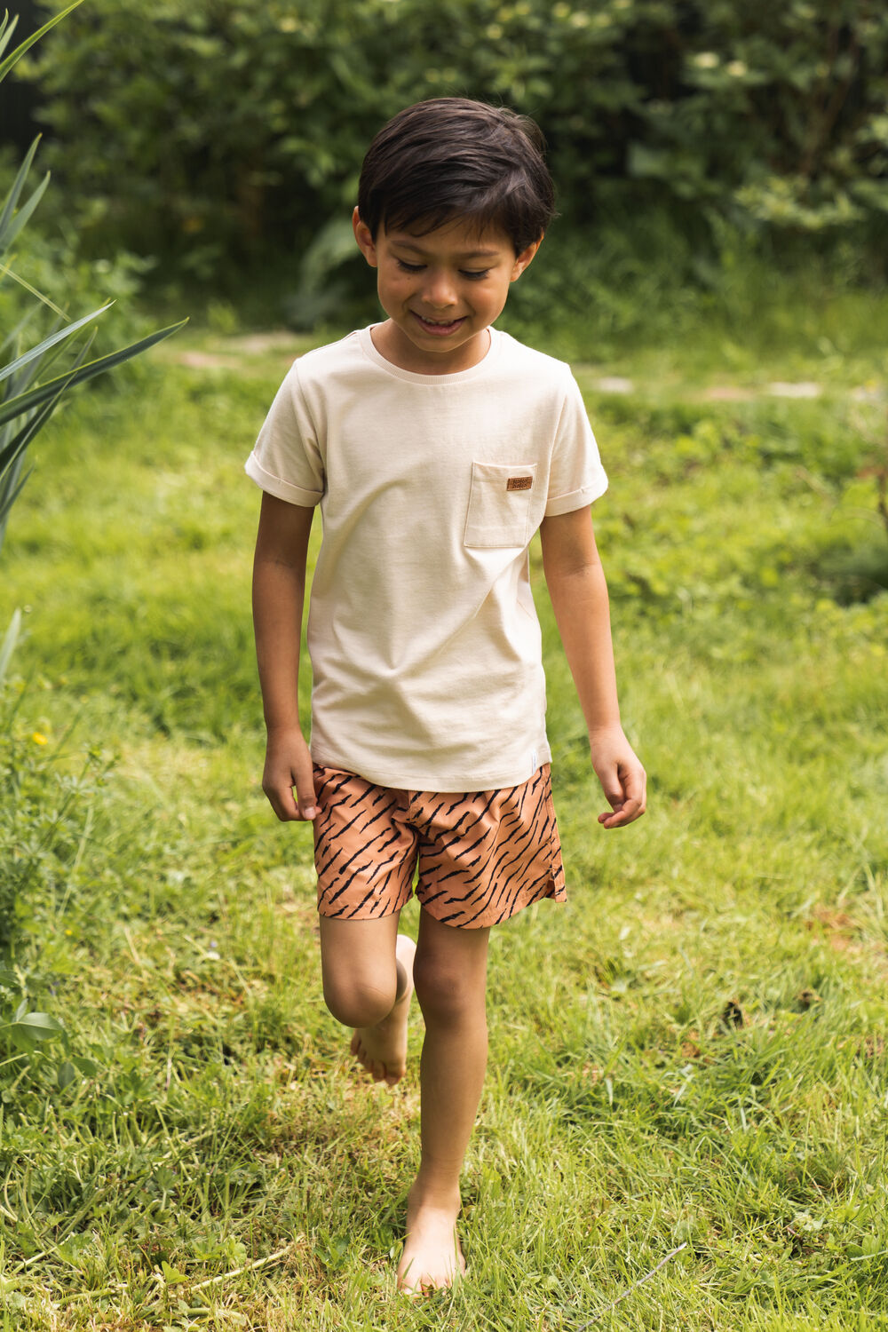 KOKO NOKO Shorts de bain R50853 en camel - large