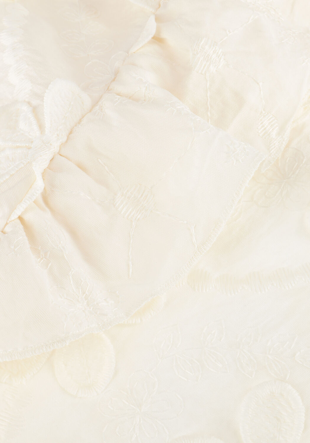 Witte AAIKO  GEZANA EMBROIDERY VIS 671 - large