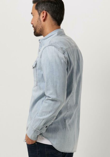 G-STAR RAW Chemise décontracté DAKOTA SLIM SHIRT L/S Bleu clair - large
