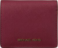 MICHAEL KORS Porte-monnaie FLAP CARD HOLDER en rouge - medium