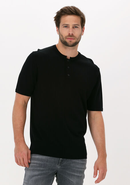DRYKORN Polo ERIK 420071 en noir - large