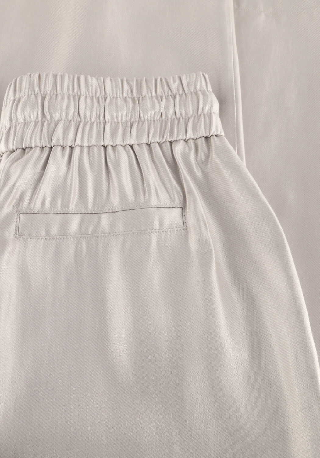 AIMEE THE LABEL Pantalon large FAITH TROUSER en argent - large