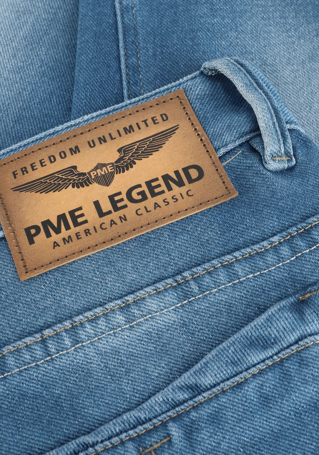 PME LEGEND Slim fit jeans COMMANDER 3.0 BLUE DENIM SWEAT en bleu - large
