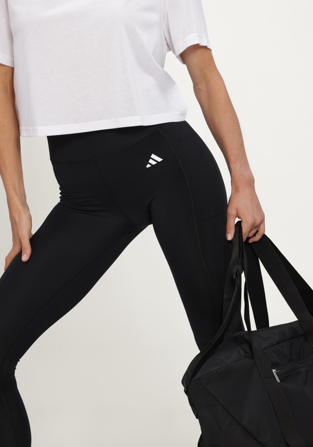 ADIDAS Legging OPT ESS ST 1/1 en noir - large