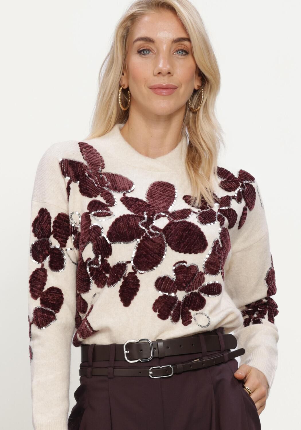 CAROLINE BISS Pull 4283 en multicolore - large