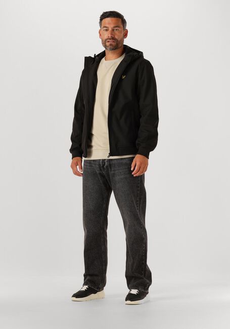 Taupe LYLE & SCOTT Trui CREW NECK SWEATSHIRT - large