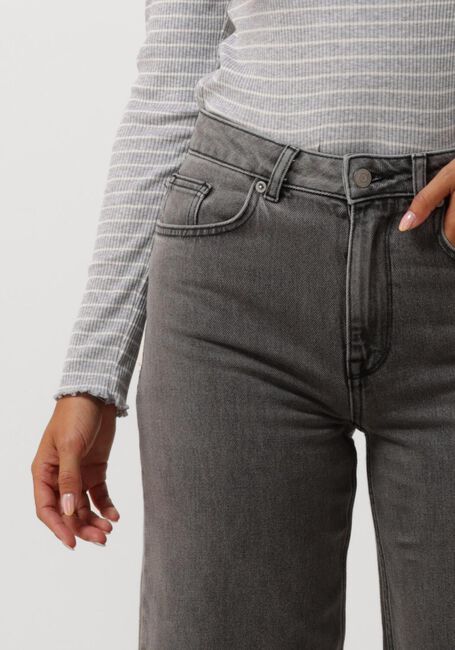 SELECTED FEMME Wide jeans SLFALICE HW WID LONG ELOISE GRE JEA Gris clair - large