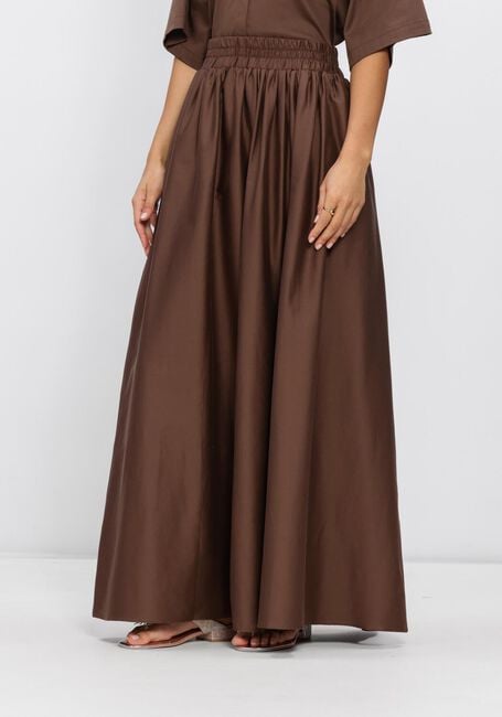 Bruine EST'SEVEN Maxirok AYLIN SKIRT - large