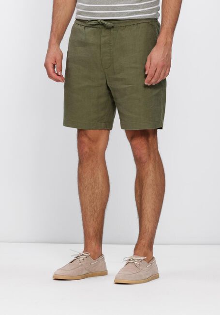 TOMMY HILFIGER Pantalon courte DOVER 8 PO SORONA LINEN 2/2 en vert - large